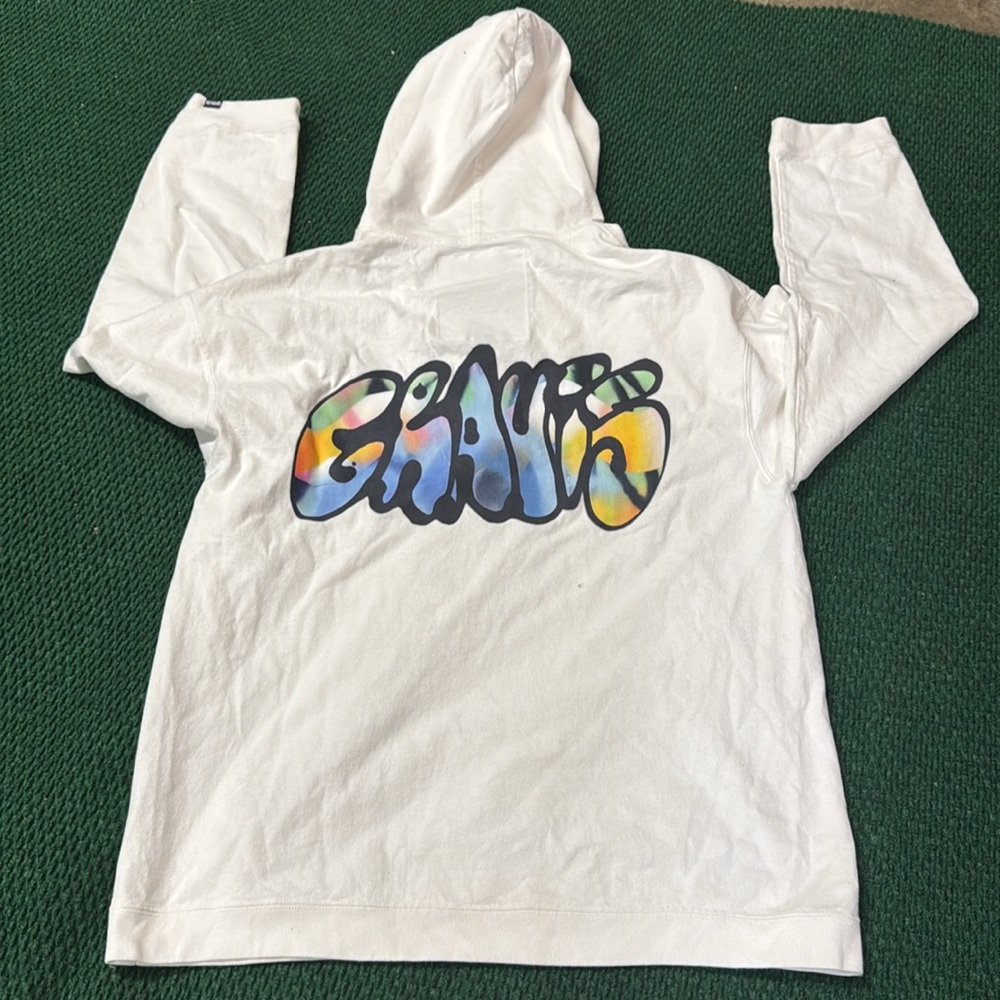 GRAVIS White Hooded Men's Shirt